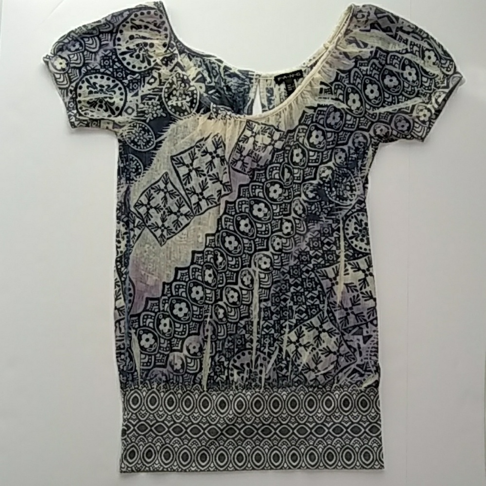 FANG Abstract Sublimation Printed Top